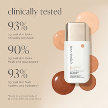 Charger l'image dans la galerie, Glow Fixation SPF 40 Rehausseur de Teint Transparent avec Squalane et Niacinamide