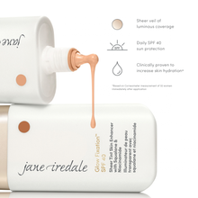 Charger l'image dans la galerie, Glow Fixation SPF 40 Rehausseur de Teint Transparent avec Squalane et Niacinamide