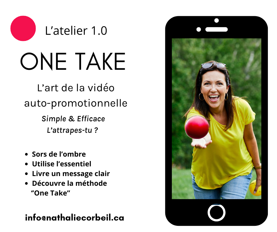 One Take /  L'atelier vidéo d'impact